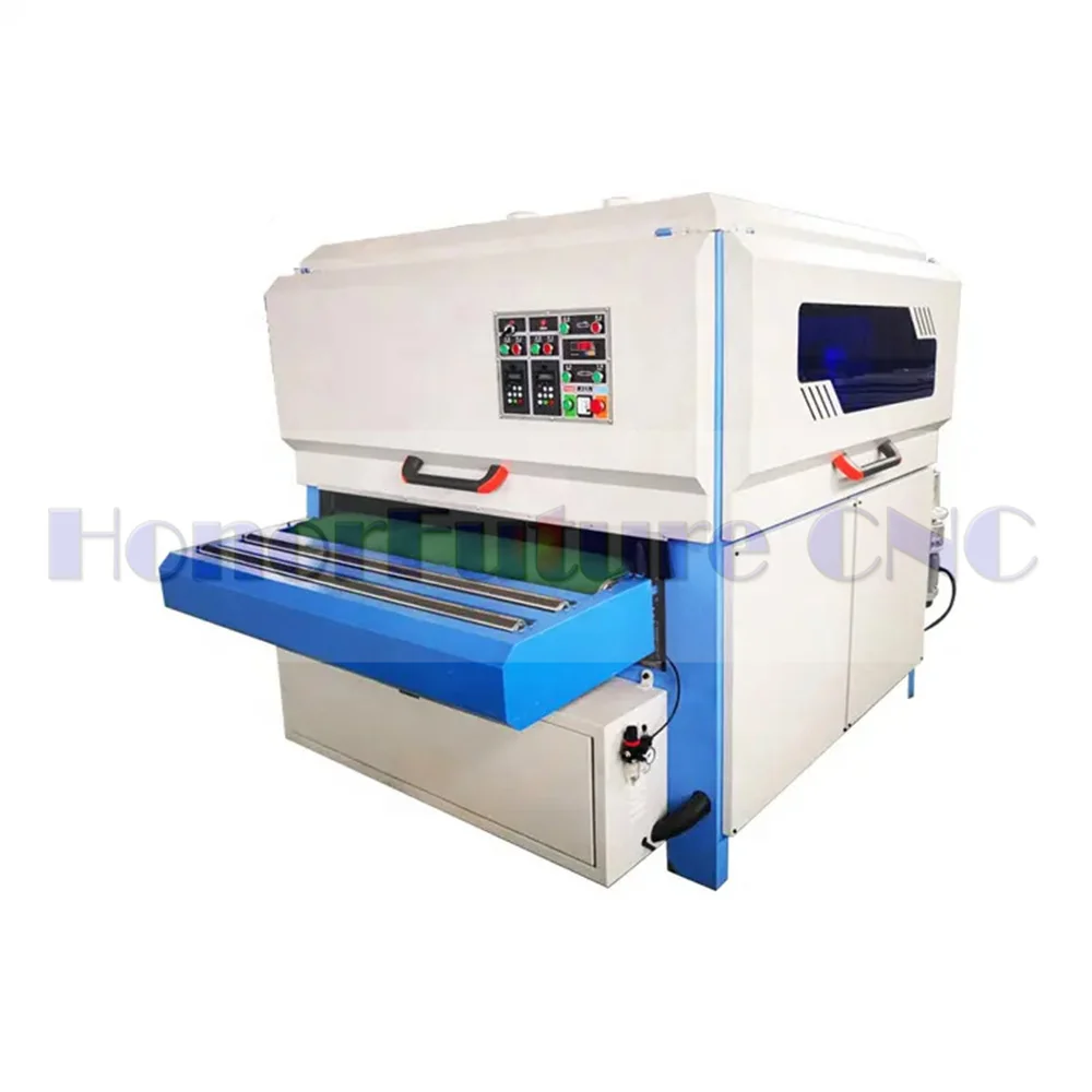 1000Mm Wide Belt Sander Grinder Woodworking Machinery Wood Polishing Machine Price 3