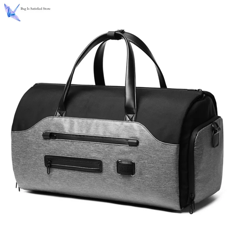 

Foldable Travel Multifunction Men Suit Storage Large Capacity Handbag Waterproof Travel Duffel Bag Multi Functional Suit Fitness