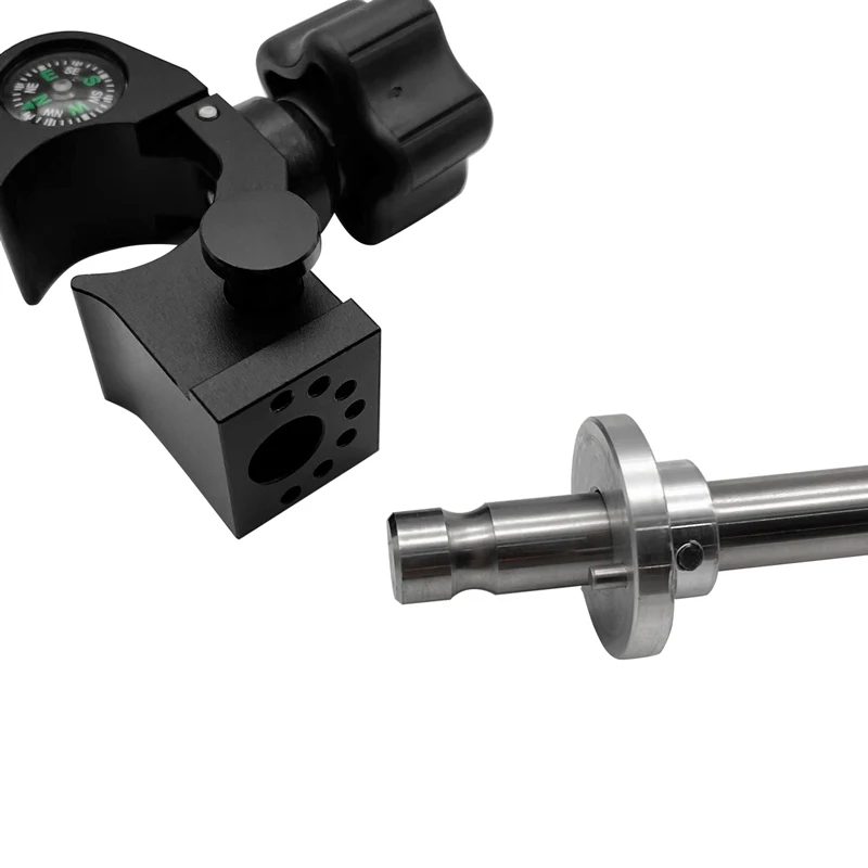 휴대용 노트북 핸드북 플랫 브래킷, 야외 지오그래픽 측량 태블릿용, 나침반 클램프로 개방형 데이터 수집 지원