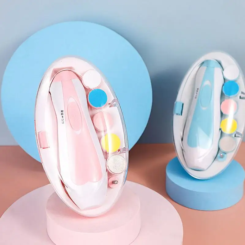 

Baby Electric Nail Clippers Electric Baby Nail File Set Nail Filler With Grinding Pads For Toddlers And Adults Baby Electric
