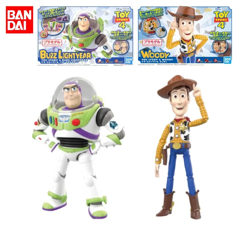 Bandai Figure-Rise Standard Toy Story Woody Buzz Lightyear Action Figure Model Kit Assembly Collection Toy Gift For Children