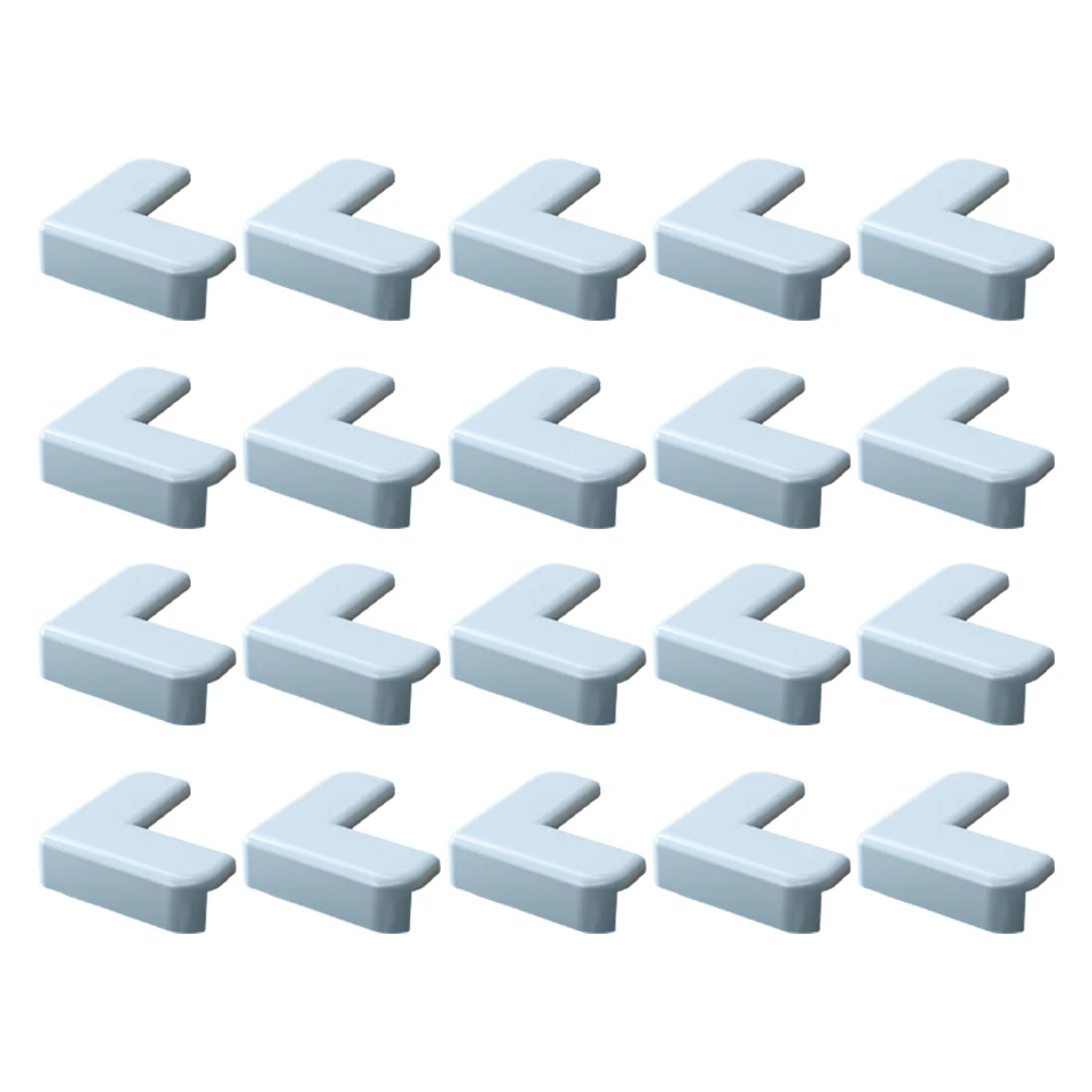 20pcs Anti-collision Corners Household Guard Soft Pack Anti-Collision Sticker Protective Cover Household Replacement Parts