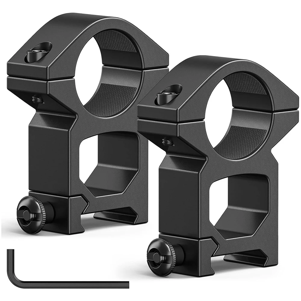 2PcsScopeMountforDia254TubeScopesScopeRingsfor20mmDovetail