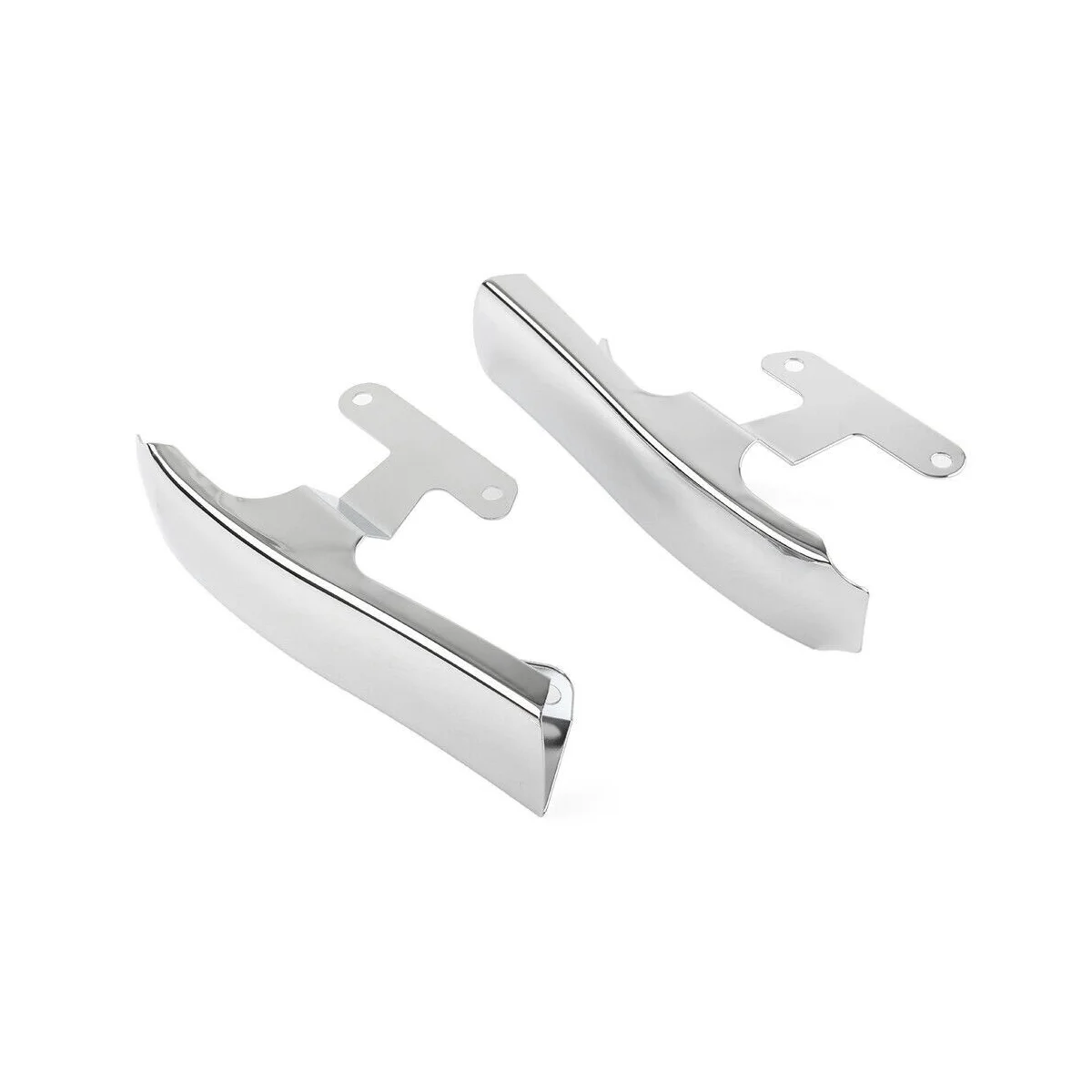 

1Pair Motorcycle Rear Bracket Saddlebag Filler Panels for Touring Street Road Glide King 09-13,B