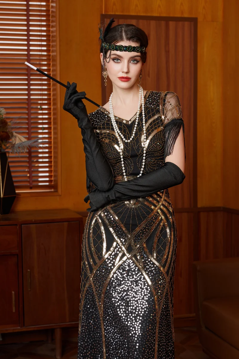 ميسيكاو 2025 جديد! فستان حفلات مسائية عتيق بأكمام...