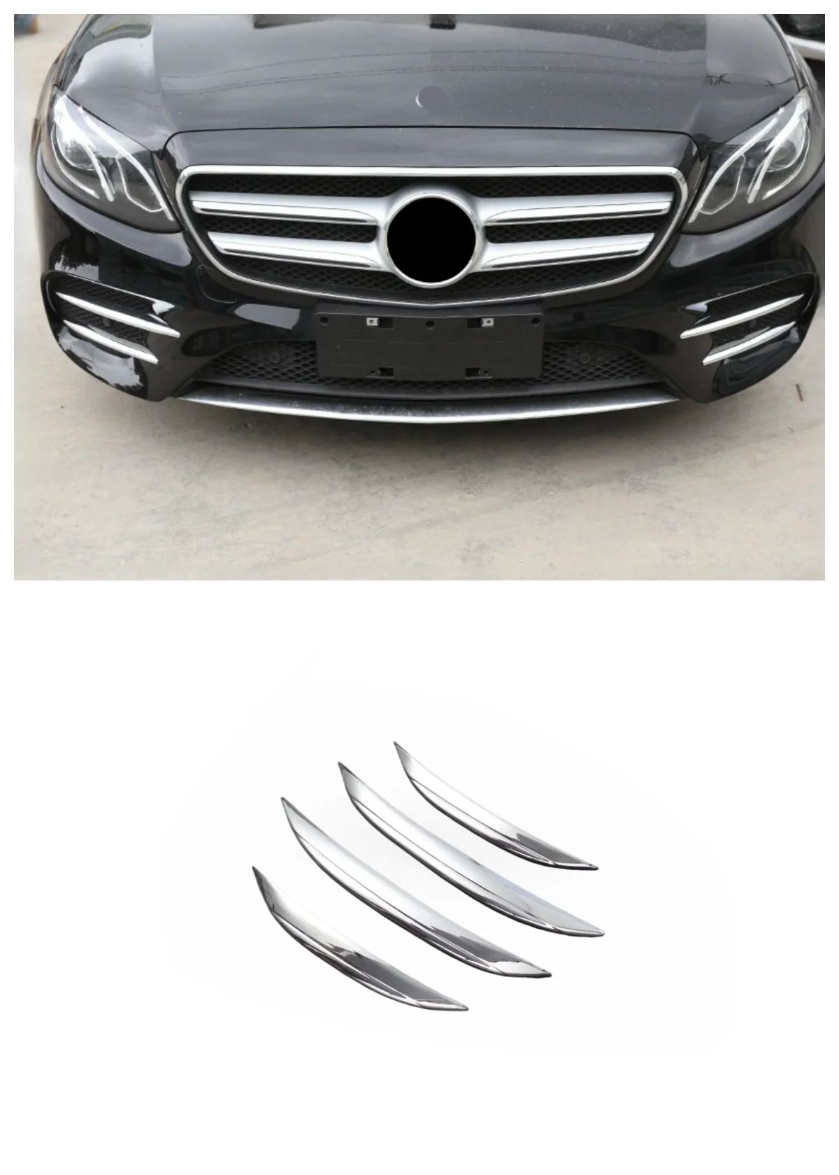 

Suitable for the 2023 Mercedes Benz GLC front fog lamp cover decorative frame rear fog lamp cover decorative frame