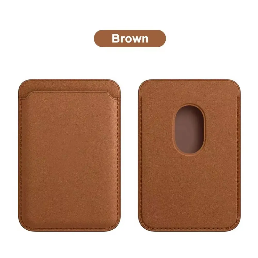 Premium Magnetic Leather Wallet Phone Case - Elegant Card Holder Bag Cover Accessory