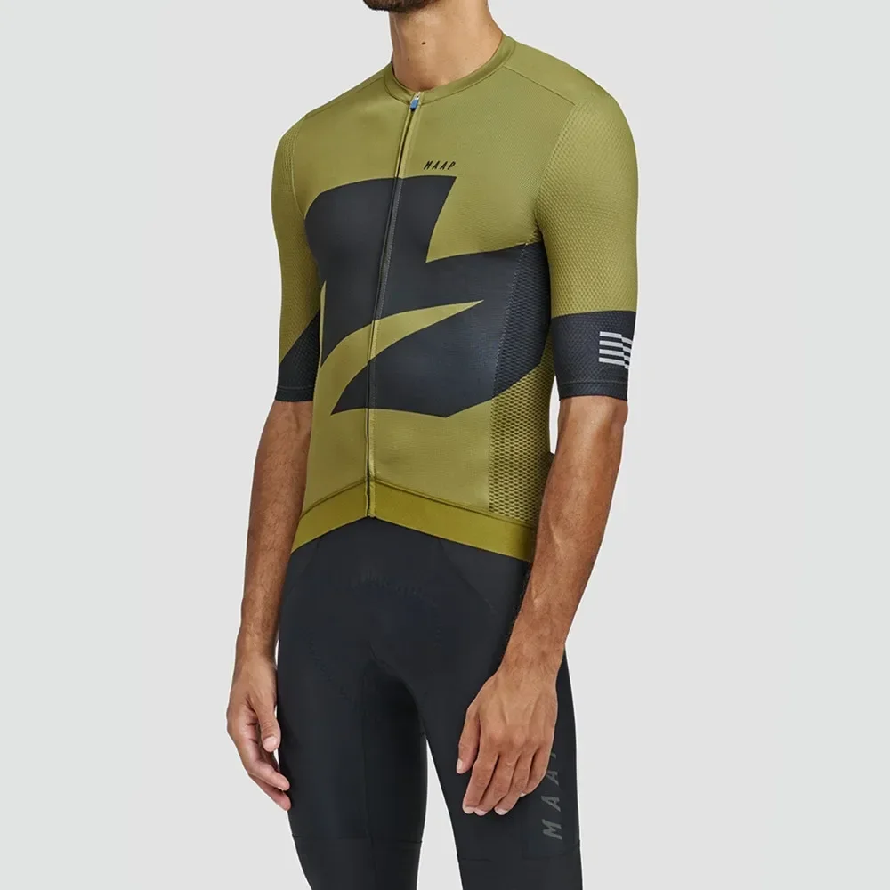 Team Cycling Jersey Sets Man Summer MTB Race Bicycle Clothing Short Sleeve Ropa Ciclismo Outdoor Riding Suit