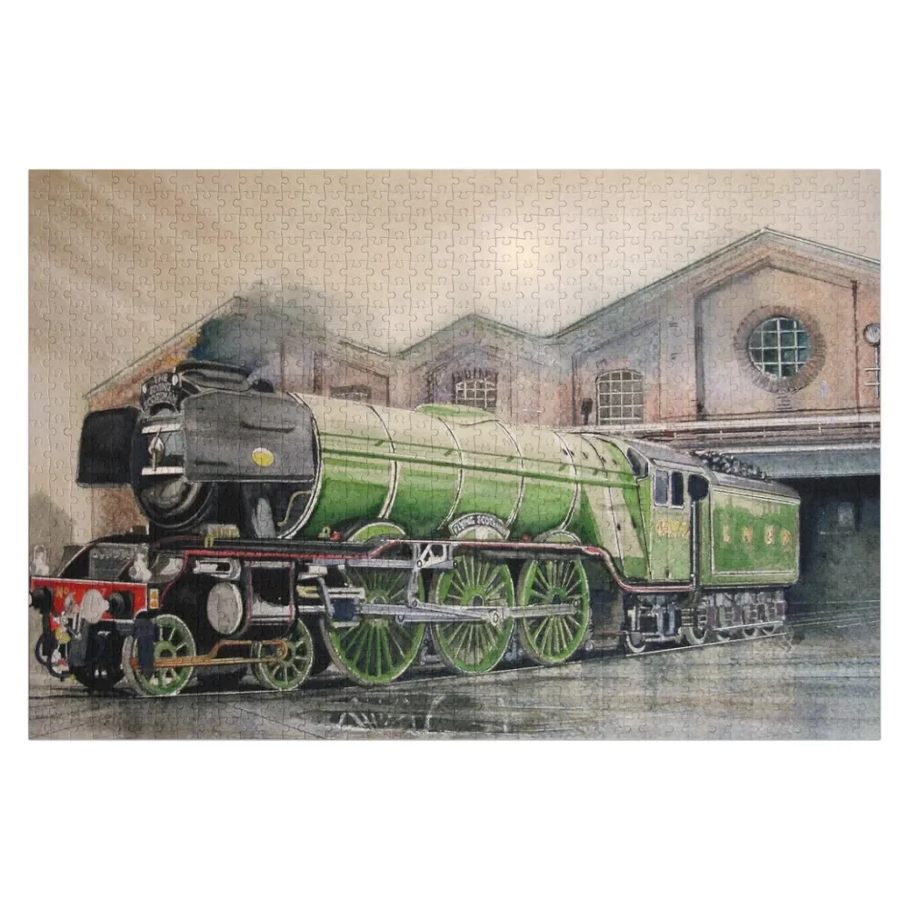 

The Flying Scotsman JIGSAW Jigsaw Puzzle Anime Custom Gifts Wooden Animal Puzzle