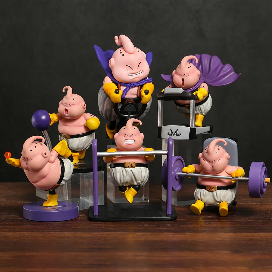 Dragon Ball Fitness Majin Buu Horizontal Bar Halterofilismo Yoga