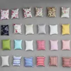 3PCS Cute Flower Pillow Cushions For Sofa Couch Bed For For Doll house 1/12 Dollhouse Miniature Furniture Toys 1