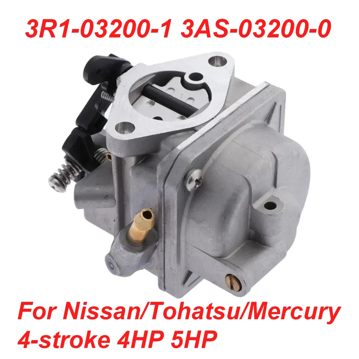 

3R1-03200-1 803522T Boat Carburetor For Tohatsu/Nissan/Mercury 4 Stroke 4HP 5HP Outboard Engine Motor MF3.5 MFS4 MFS5 NFS4