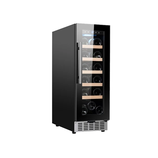 18 Bottle 12 Inch Built-in Or Freestanding Wine Cooler Refrigerator