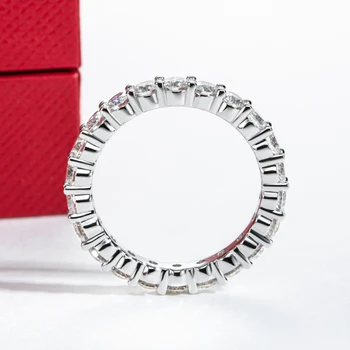 Wedding Band Grown Diamond Eternity with IGI Certificate