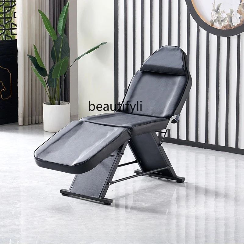 

Tattoo Couch Multifunctional Folding Facial Bed Chair Dual-Use Beauty Salon Special Massage Therapy Bed