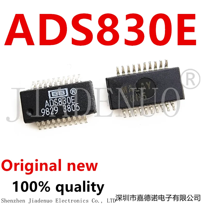 

(1-2pce)100% Новый оригинальный набор микросхем ADS830E ADS830 SSOP20
