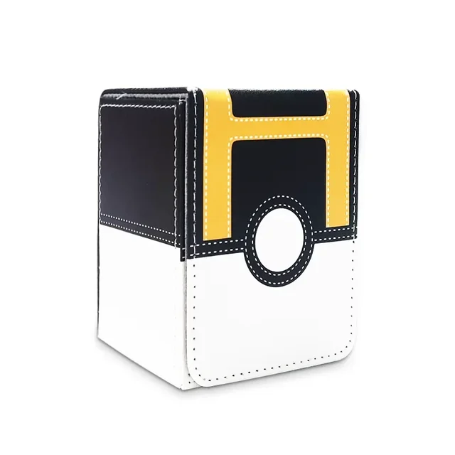 PTCG Anime Game 100PCS Trading Card Storage Collection Box Magnetic Luxury Protection Storage Box ACG Card Storage Gifts 3