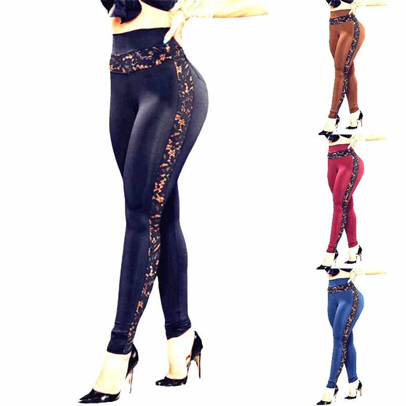 Women's High Waist Yoga Pants Pocket Gym Fitness Sports Capri Leggings