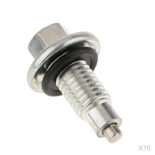 10X Oil Drain Plug Nut Screw Repair 12x1.75 for GM