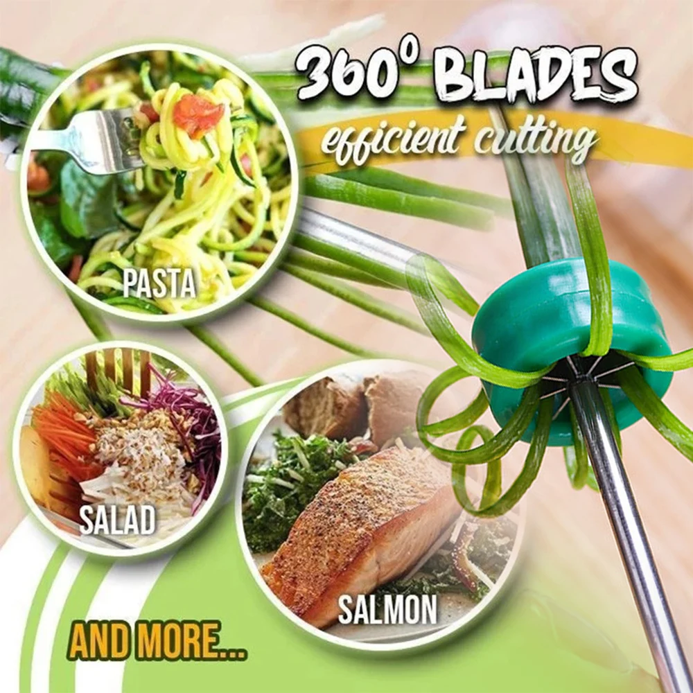 Stainless Steel Blossom Onion Cutter Household Multifunctional Onion Slicer