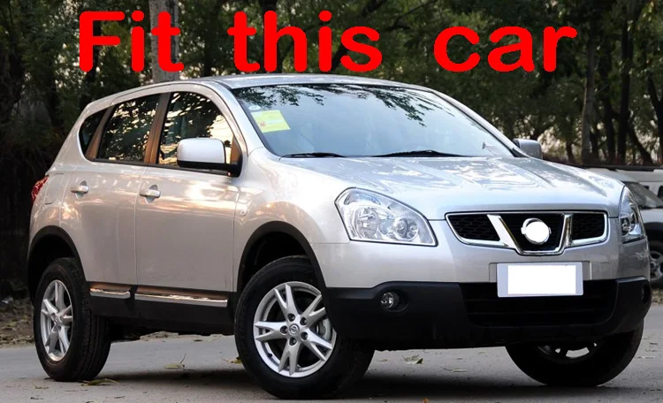 For Nissan Qashqai J10 2008-2013 Aluminum+Canvas Rear Cargo Cover privacy Trunk Screen Security Shield shade Accessories