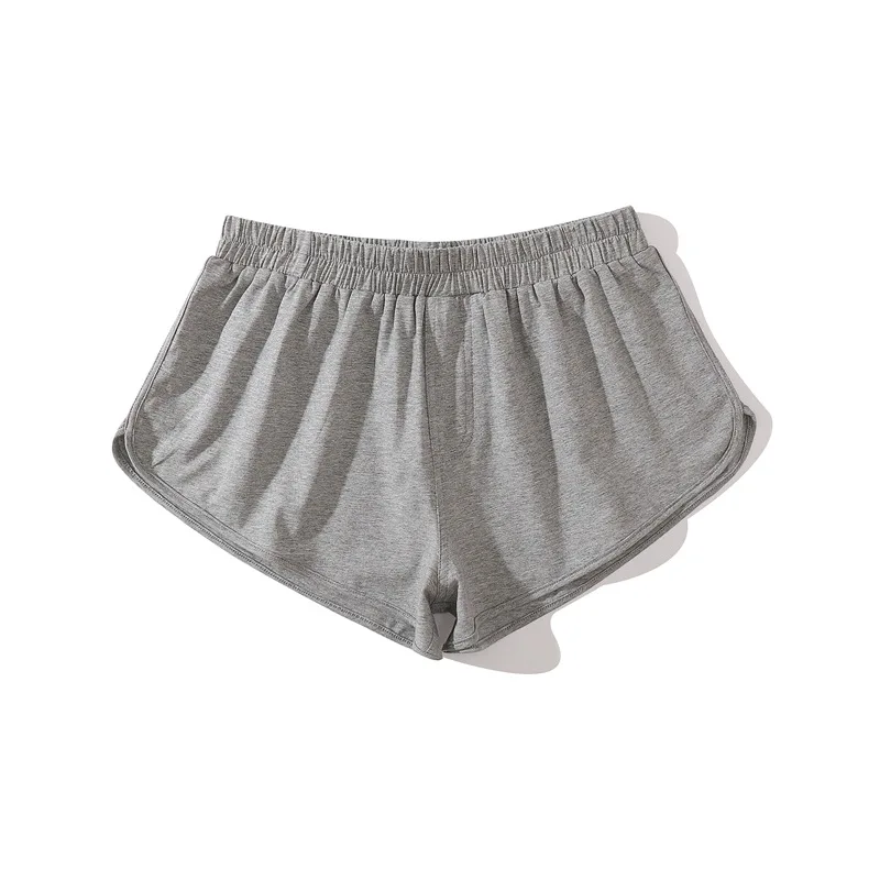 Men Cotton Running Shorts Marathon Pants Track and Field Triangle Shorts Fitness Training Pants