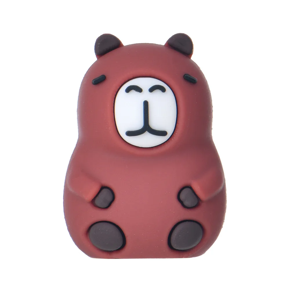 Temperamatite simpatico a forma di capybara per bambini 24 pezzi_voghion.com
