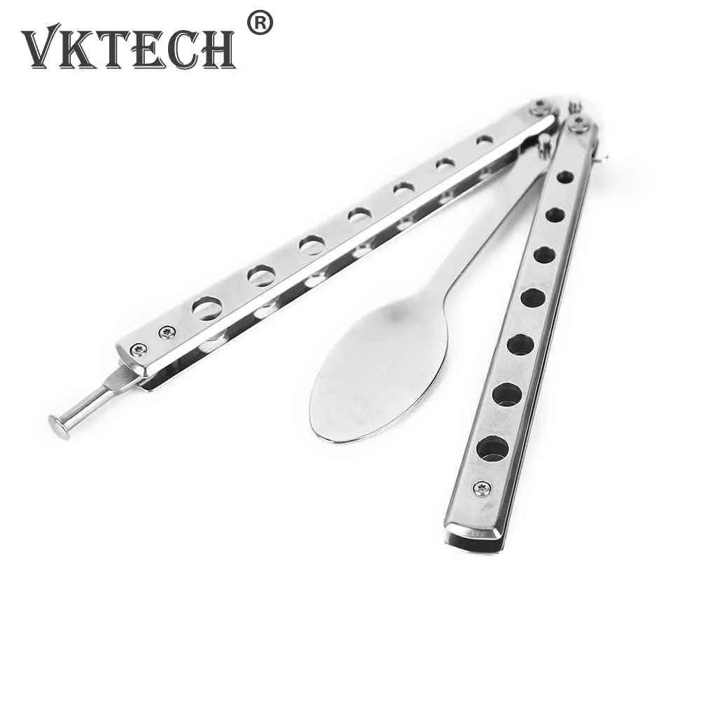 Picnic Cutlery Set Picnic Tableware Camping Cutlery Set Cutlery Set Butterfly Knife Folding Spoon Fork