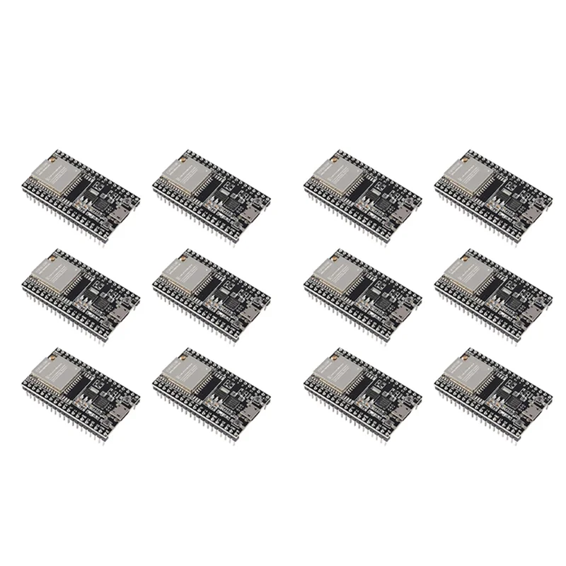 12PCS ESP32-Devkitc 코어 보드 ESP32 개발 보드 ESP32-WROOM-32U 무선 와이파이 개발 보드 아두이노용