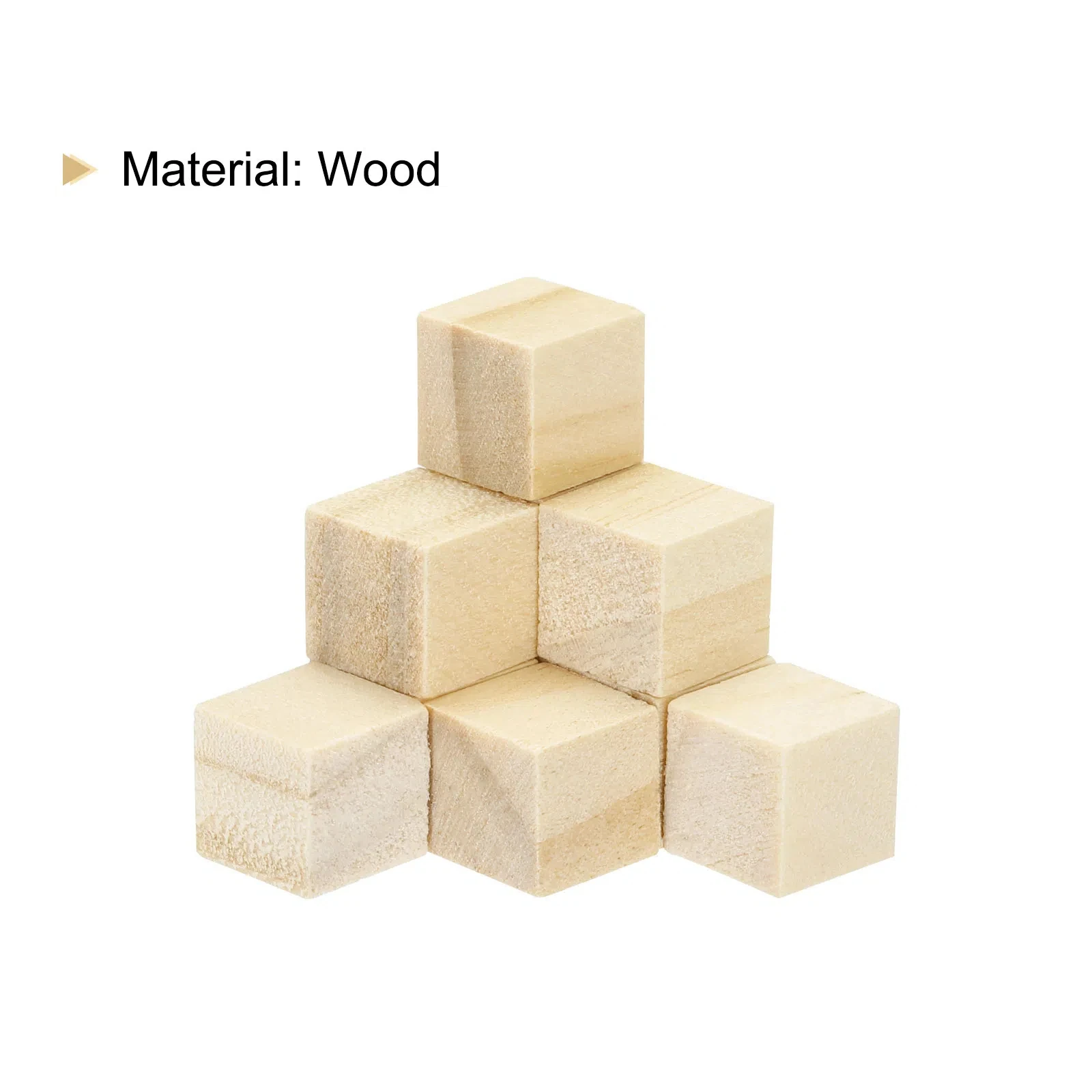 50/100/200pcs 공예 나무 큐브 광장 DIY 프로젝트에 대 한 자연 단단한 나무 공예 블록 장식에 대 한 퍼즐 편지 우표