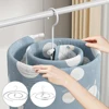 Spirals Drying Rack Space Saving Bed Sheet Hanger For Household Dorm Round Multi-functional Balcony Rotating Spirals Drying Rack 1