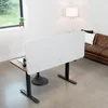 Clamp-on 60 x 24 inch Privacy Panel, Sound Absorbing Cubicle Desk Divider, Acoustic Partition, Gray, PP-1-V060G 2