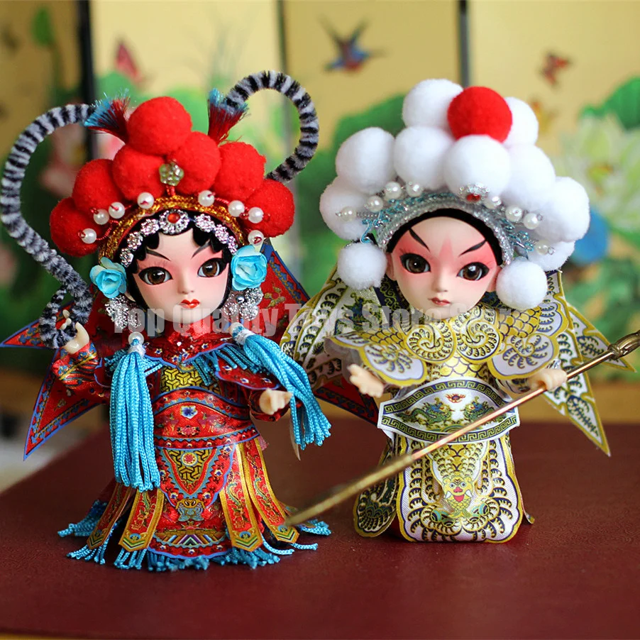 

New Zhen Huan Tang Renfang Juan Man Doll Large Silk Man Beijing Gift Peking Opera Doll Decoration Overseas Culture Gift