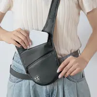 Anti-theft Sports Waist Bag Waterproof Lightweight Run Waist Pouch Adjustable Strap Big Capacity Invisible Belt Bag Gym 1