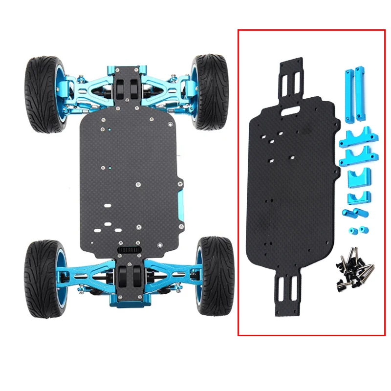 Drfeify Ensemble de direction pour voiture RC 1/18 Ensemble de groupe