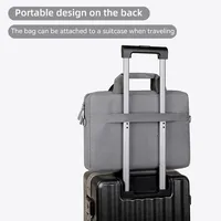 Sacs pour ordinateur Portable, sac à manches pour ordinateur Portable 14/15,6 pouces, pour tablette Macbook Air Pro, étanche, Portable, voyage, sac à main pour PC 5
