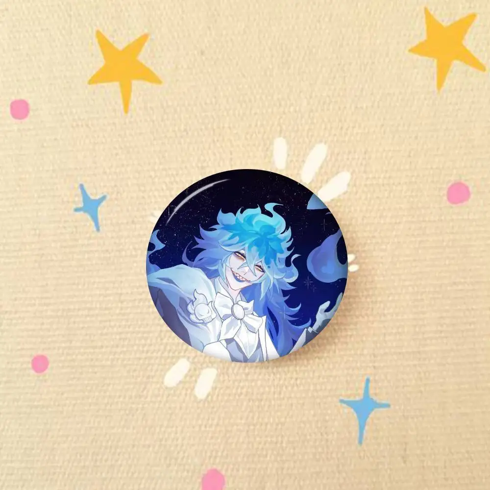 Anime Idia Cool Shroud Anime Button Pin Handgefertigte Brosche für Kleidung Cartoon-Abzeichen Rucksack-Dekoration Schmuck-Accessoires – Detail 13