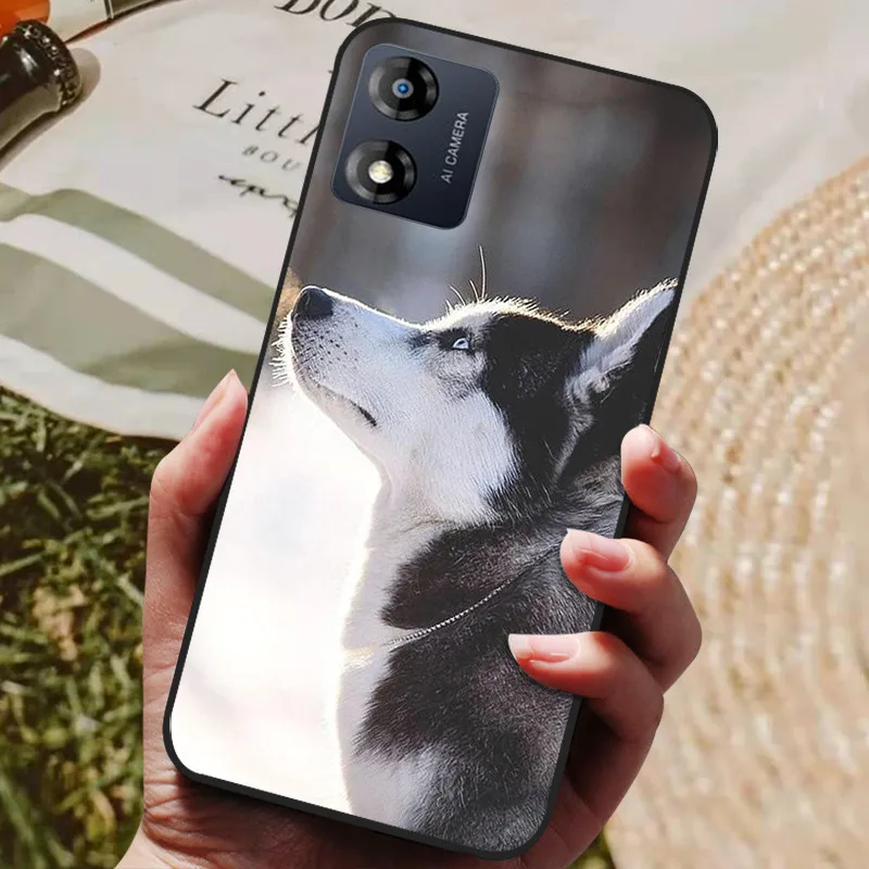 Sleek Black Soft TPU Silicone Back Cover - Stylish Protective Case