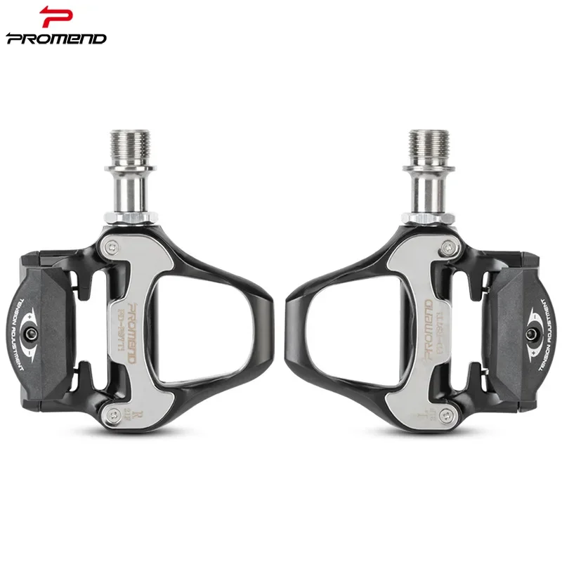 

PROMEND Pedals Road Bike Pedal SPD-SL Self Lock Plates Titanium Alloy Axis Sealed Bearing pedales de bicicleta