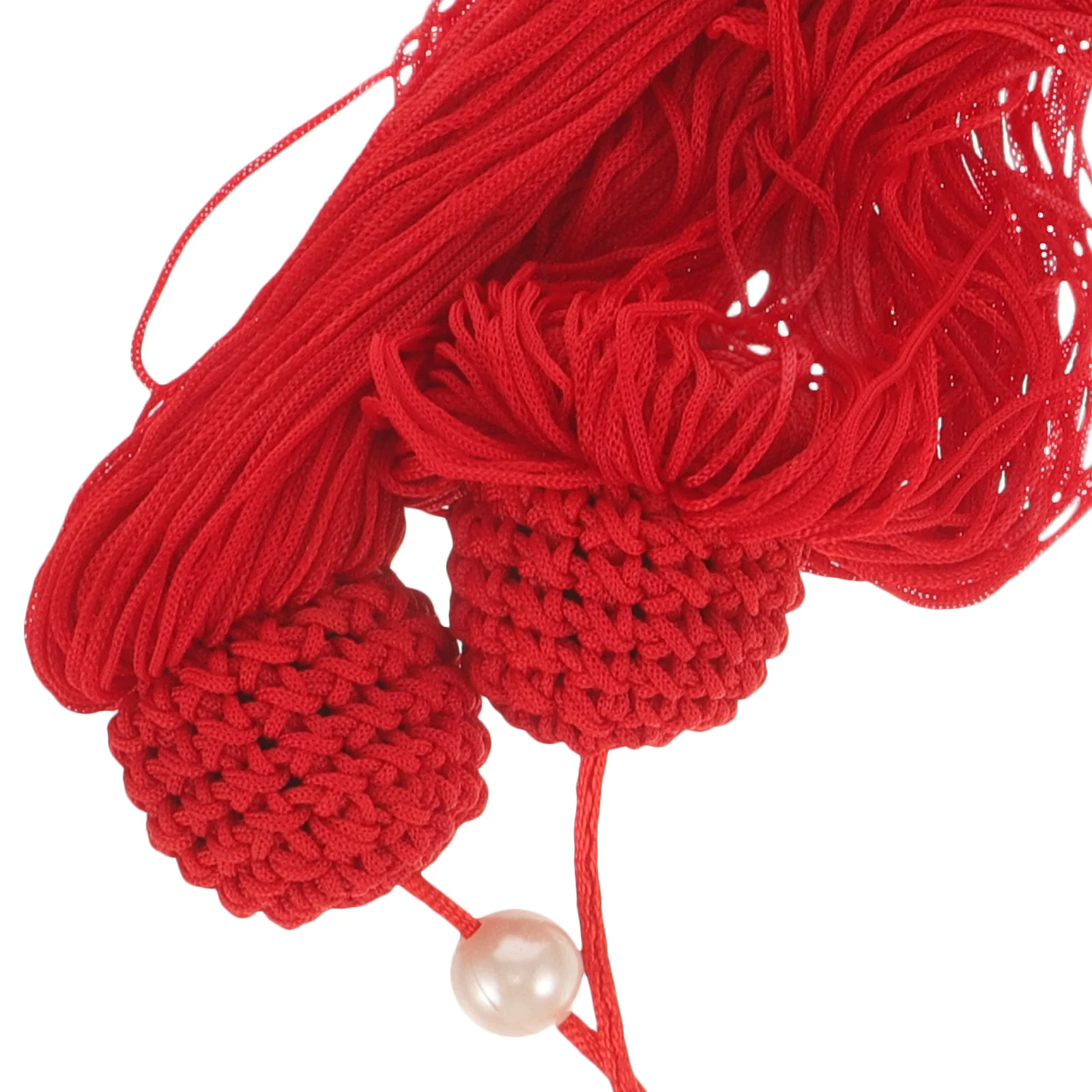 Martial Supplies Decorate Tai Chi Sword Spike Fitness Fringe Cloth Bright Color Tassel