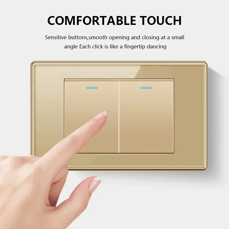 interruptor de luz parede com painel 01