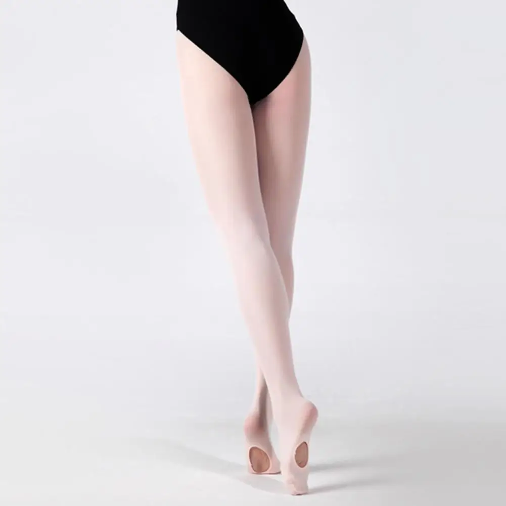 Quick Dry  Anti-scratch Dance Pantyhose Velvet Tights with Hole Polyester Ballet Tights Wear-resistant   Women Accessories 6