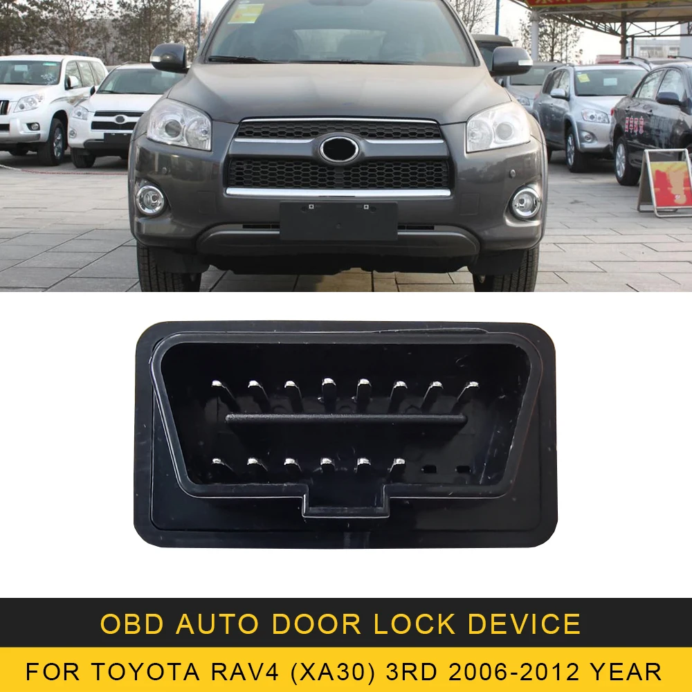 For Toyota RAV4 3rd 4th 5th 2006-2024 Auto OBD Speed Lock Car Door