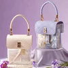 Luxury Acrylic Wedding Accompaniment Organizer Creative Handbag Cosmetic Organizer Holiday Gift Packaging Reuse Gift Boxes 1