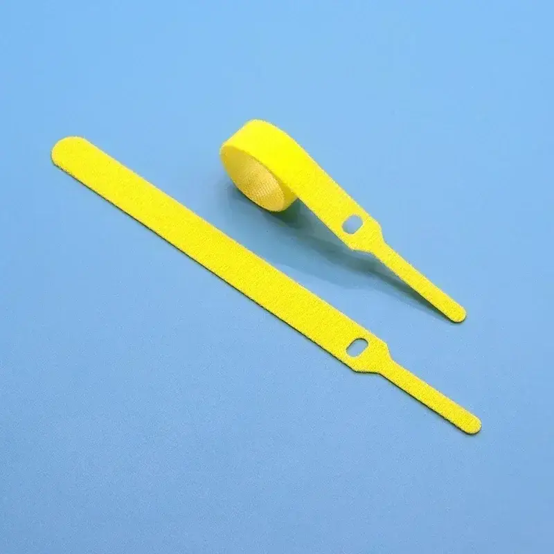 10~1000pcs 7colors Nylon Cable Tie Hook Loop Length 200mm Backpackers Hikers Line Belt Backless Data Line Strap Magic Sticker - Image 8