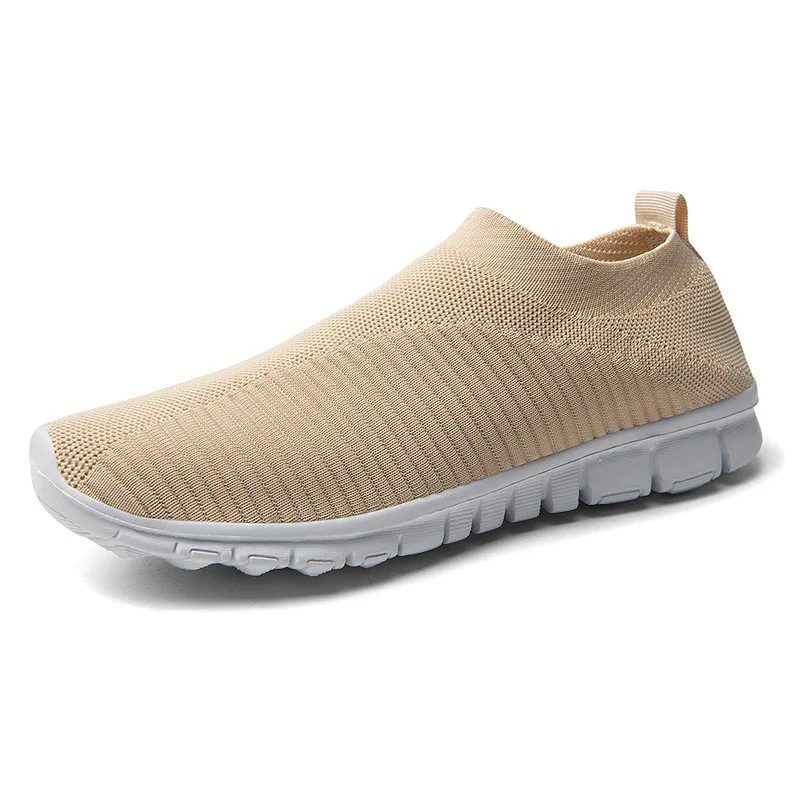 Ultralight Comfortable Casual Shoes Couple Unisex Men Women Sock Mouth Walking Sneakers Soft Summer Big Size 35-47 mens shoes