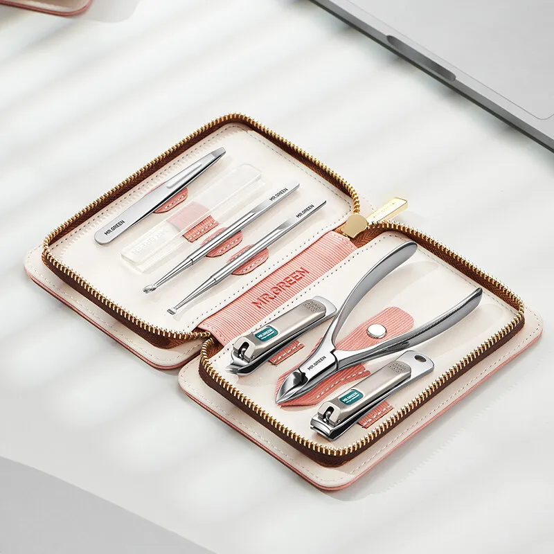 مجموعة العناية بالأظافر MR.GREEN، تتضمن أدوات قص ا...