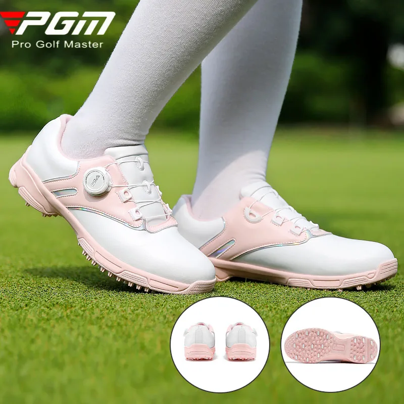 pgm-zapatos-de-golf-impermeables-para-mujer-zapatillas-antideslizantes-con-hebilla-giratoria-suave-calzado-ultraligero-para-exteriores