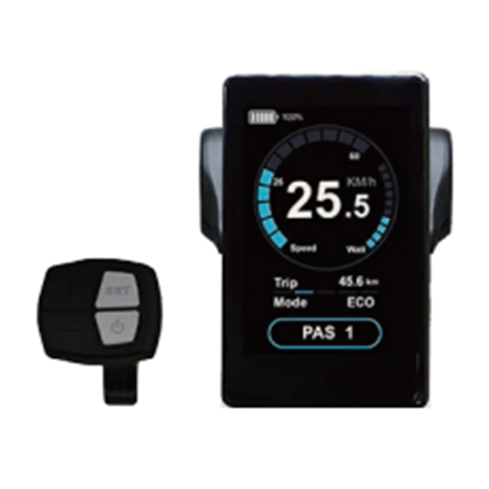 EBIKE 속도 컨트롤러용 LCD 디스플레이, 계량기 48V, 전기 자전거 액세..