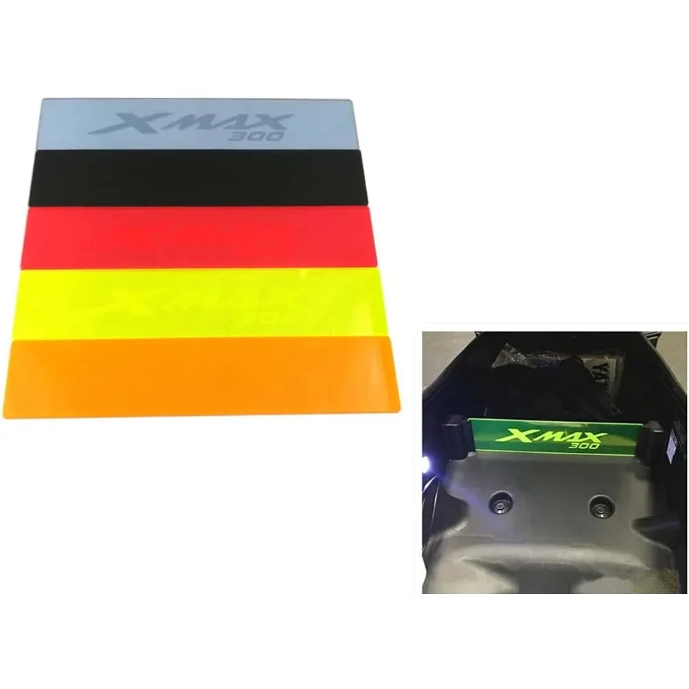 Motorcycle Plexiglass Interior Box Luggage Compartment Seat Storage Space Inner Box Divider For YAMAHA XMAX 300 2017-2023